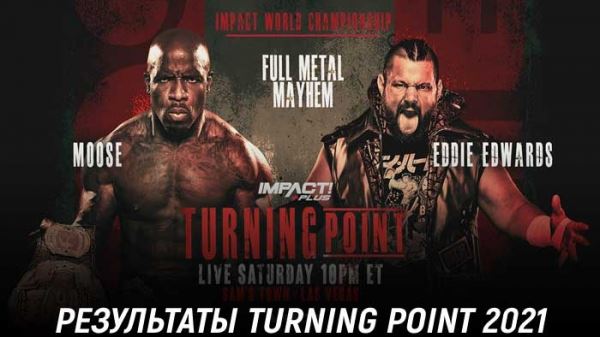 Результаты Impact Wrestling Turning Point 2021